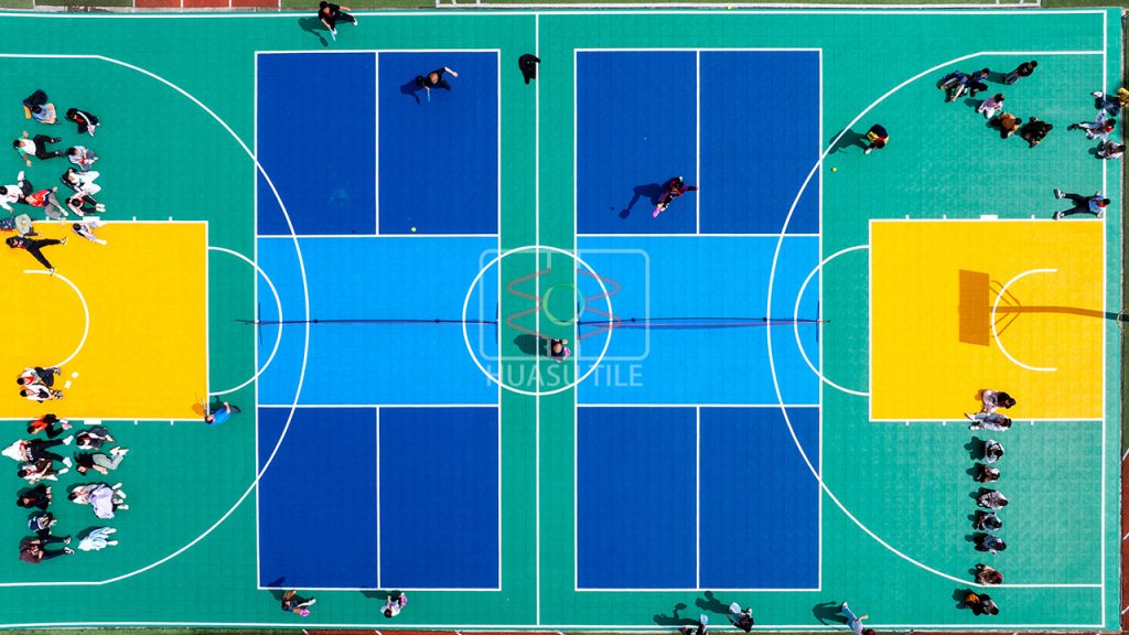 HuasuTile Pickleball and Basketball Court05_1280x720