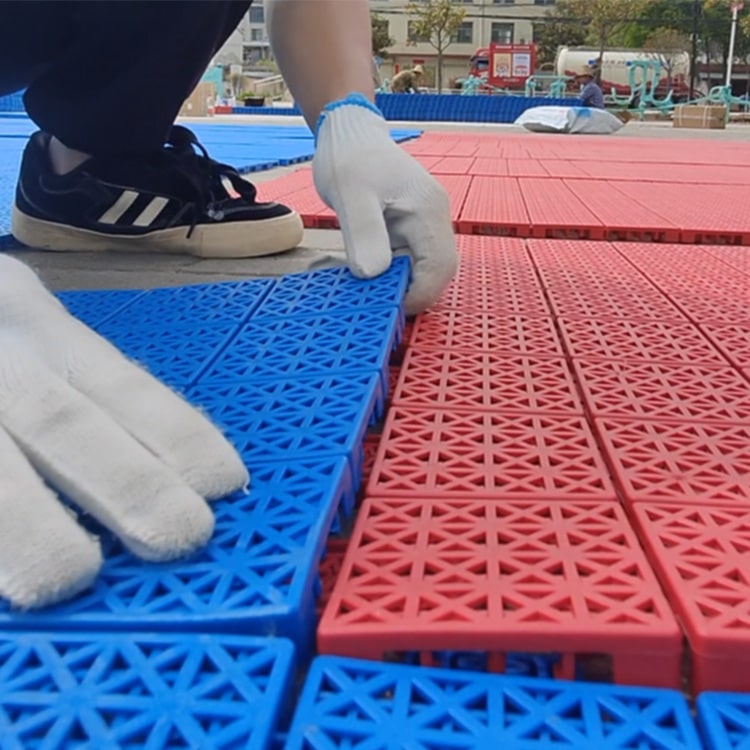 Huasu Tiles installation