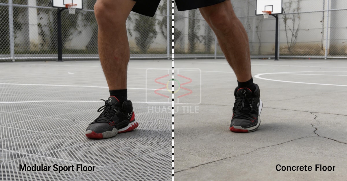 Modular Sport Floor vs Concrete Floor-Huasutile_1200x628