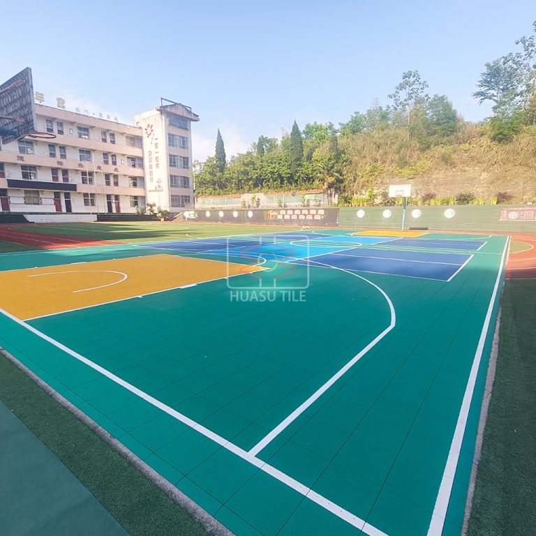 School Basketball+Pickleball Court