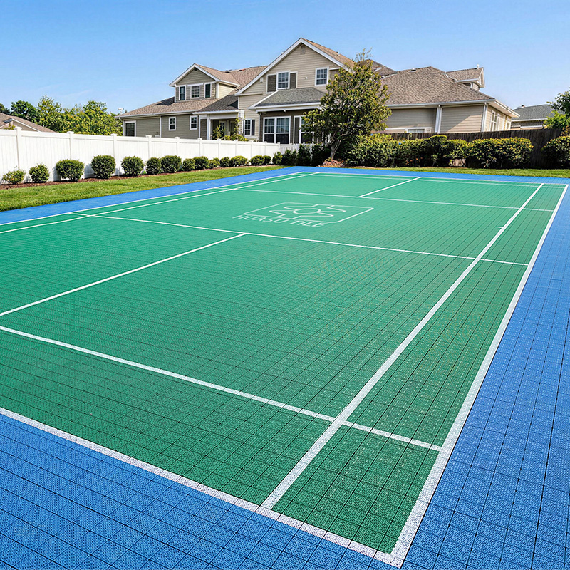 Pickleball Court Surface for backyard