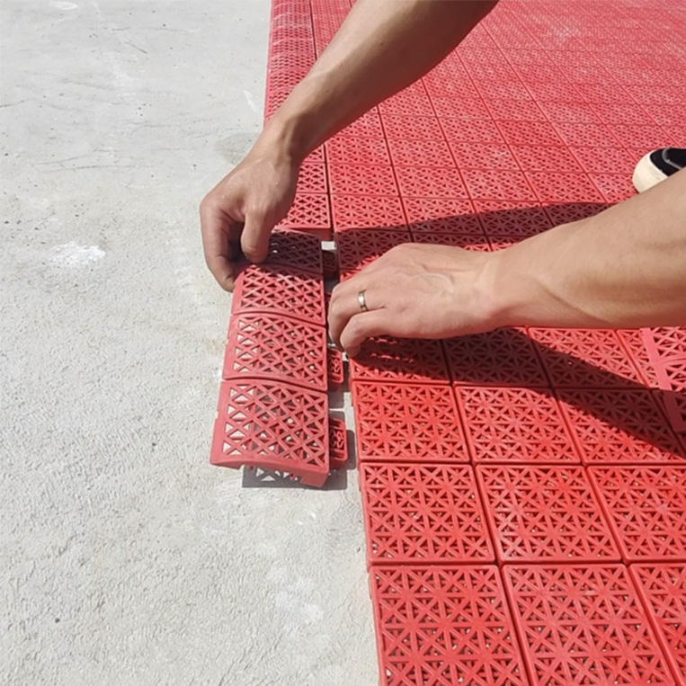 Court Installation in a weekend